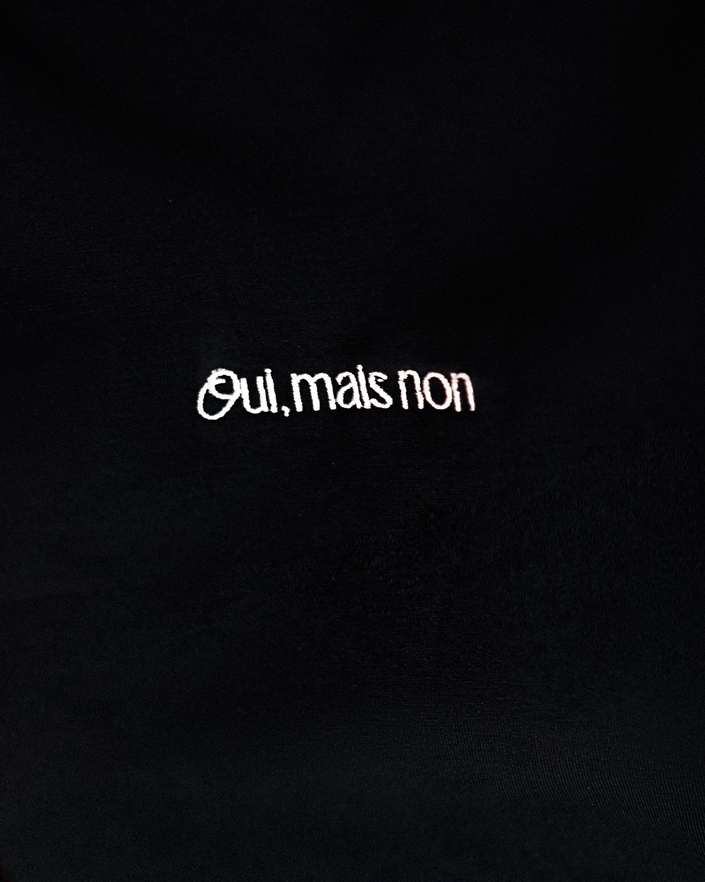 THE "OUI, MAIS NON" T-SHIRT