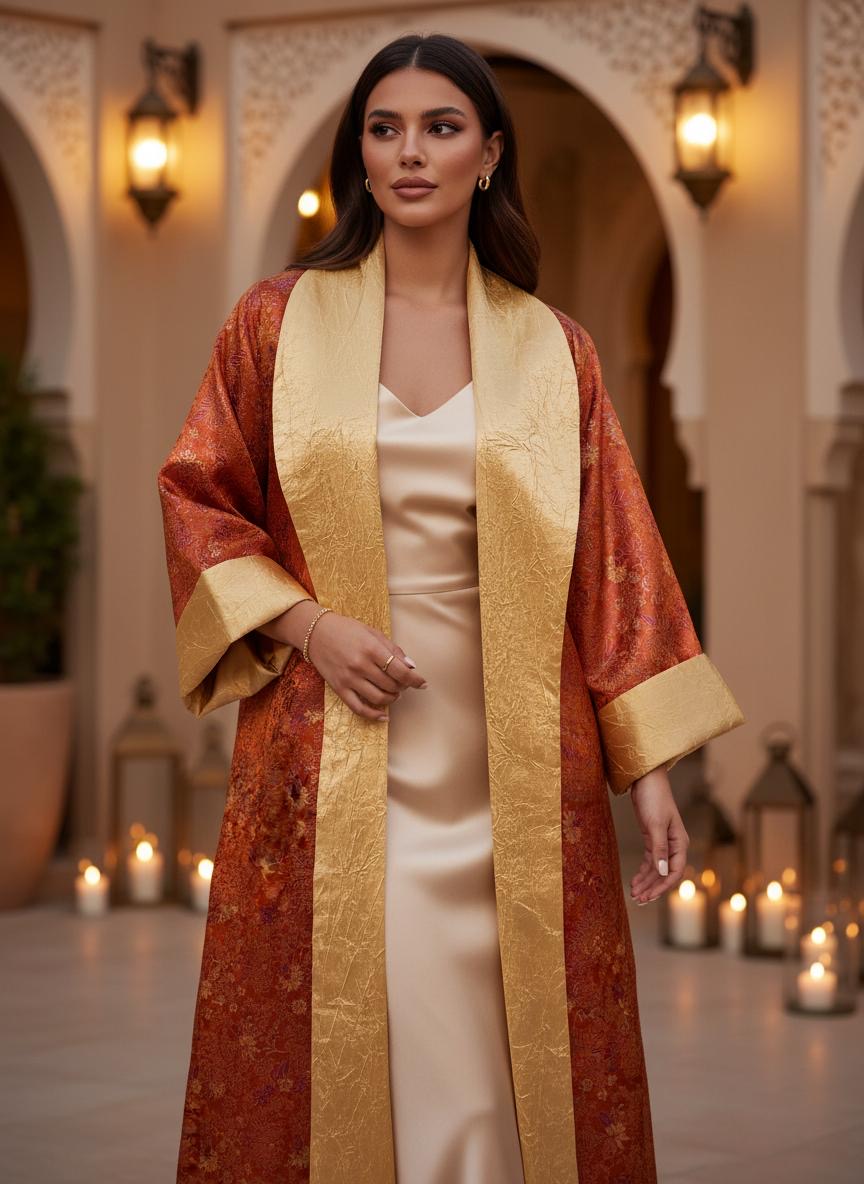 Burnt kimono
