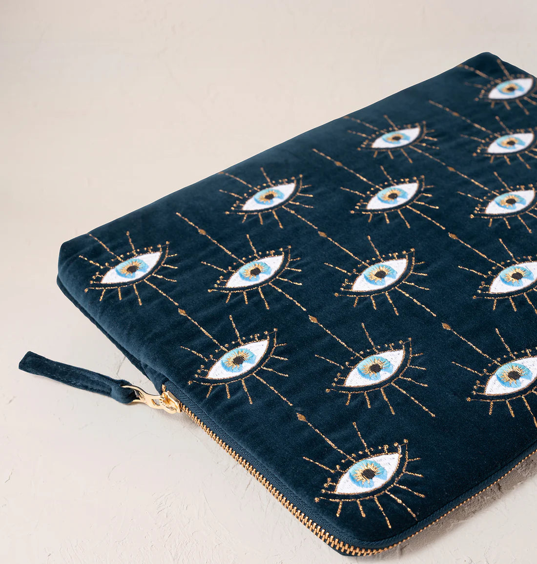 Mystical Eye Velvet Laptop Case Large
