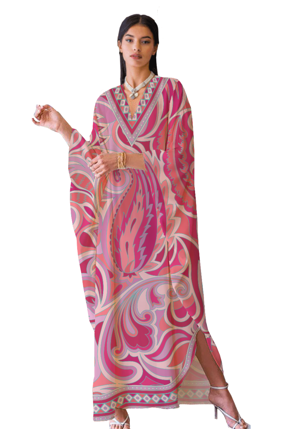 Fiora Long Kaftan