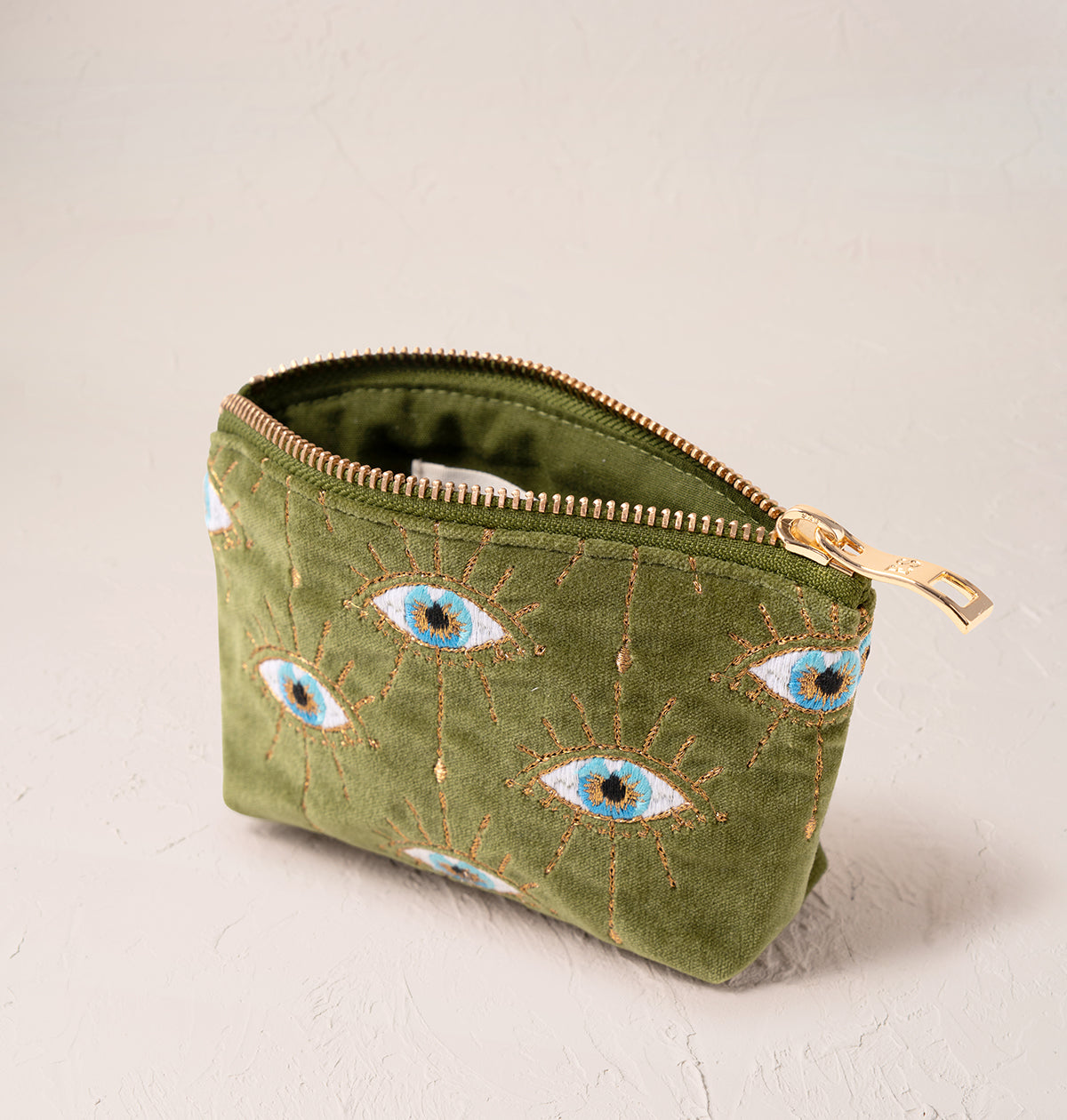 Mystical Eye Garden Green Coin Purse