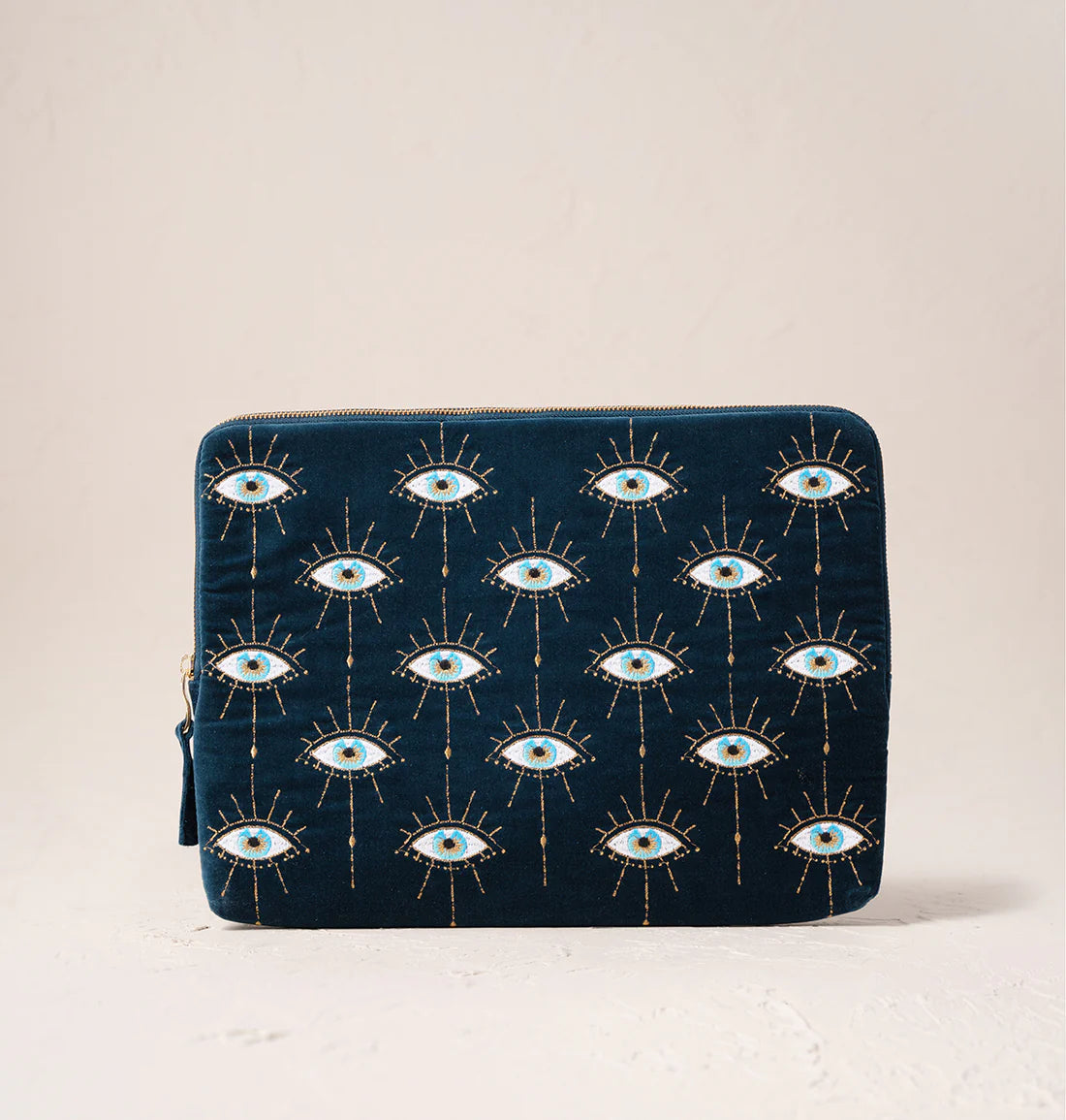Mystical Eye Velvet Laptop Case Large