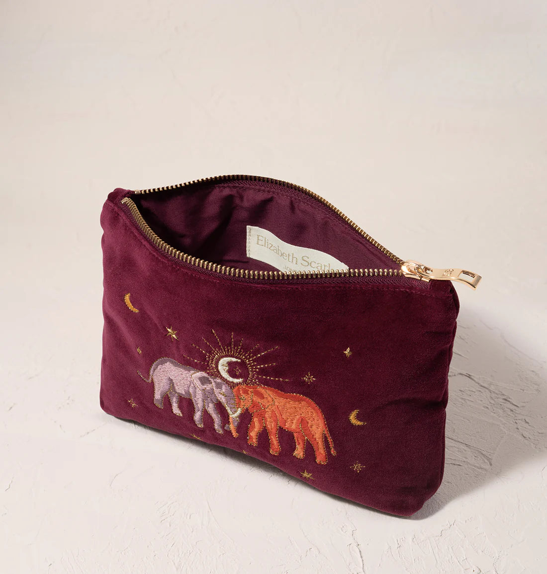 Enchanted Elephant Ruby Mini Pouch