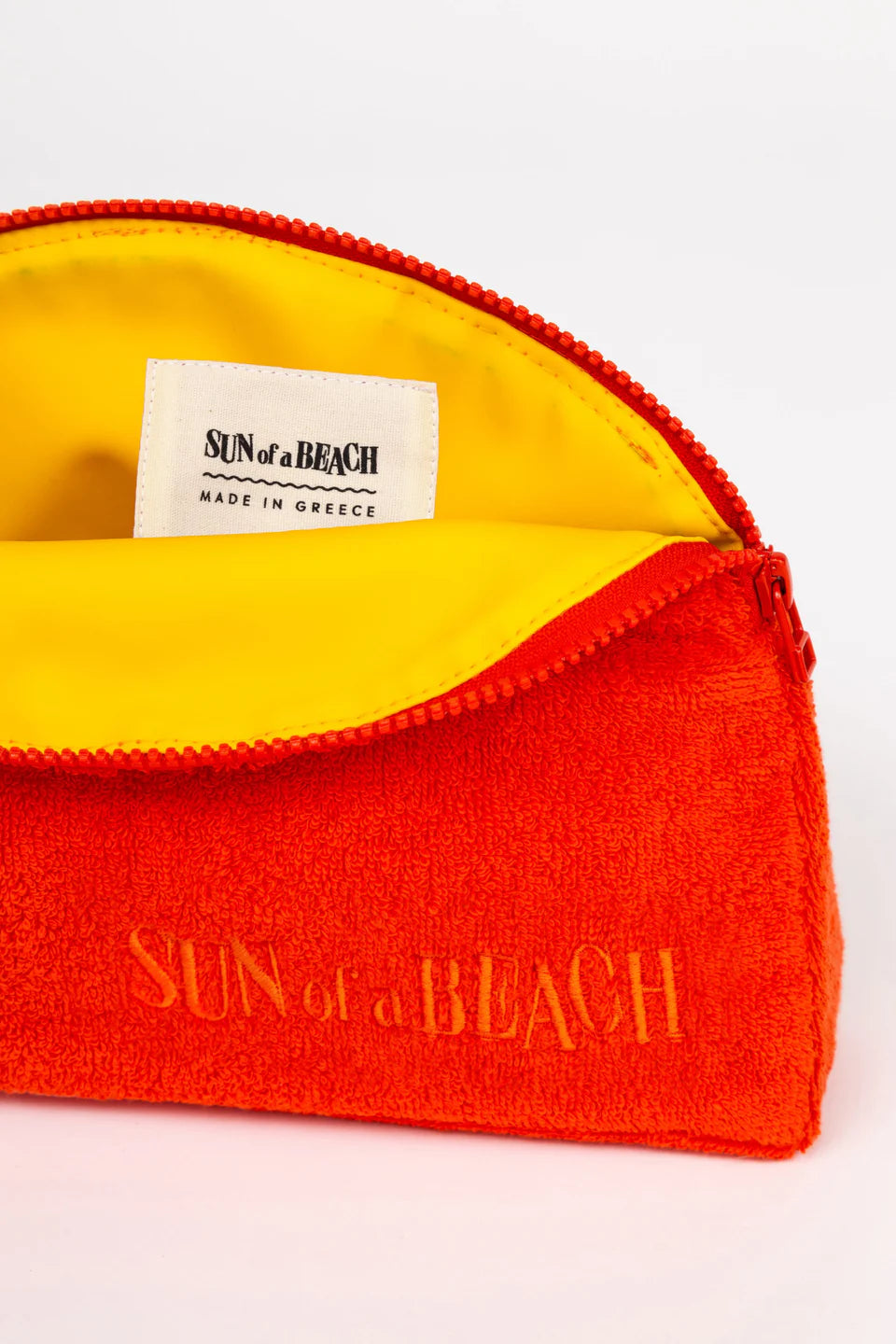 Orange Waterproof Small Luna Pouch
