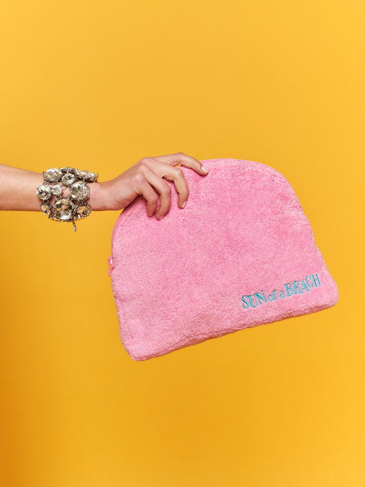 Bubblegum Waterproof Large Luna Pouch