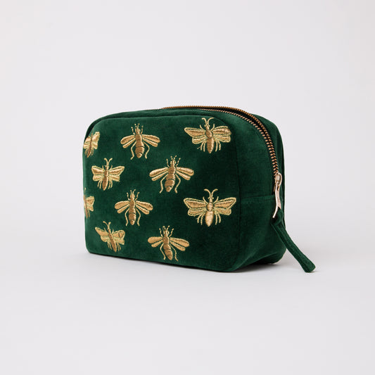 Honey Bee Forest Cosmetics Bag