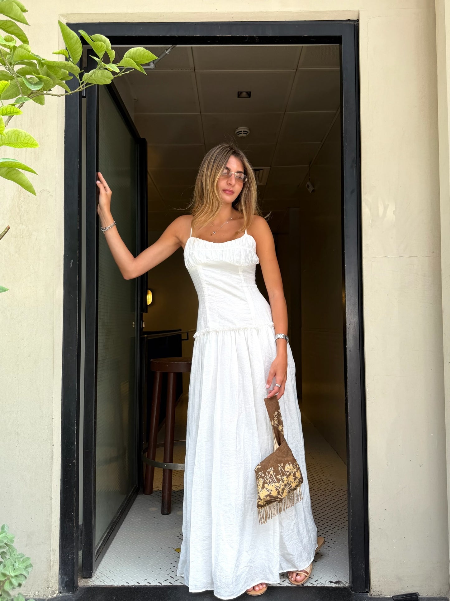 Le sac - earth with short tassels