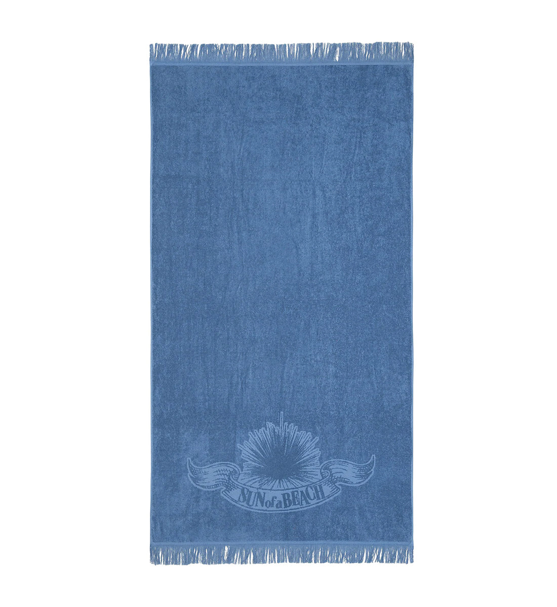 Just Blue Monochrome Beach Towel