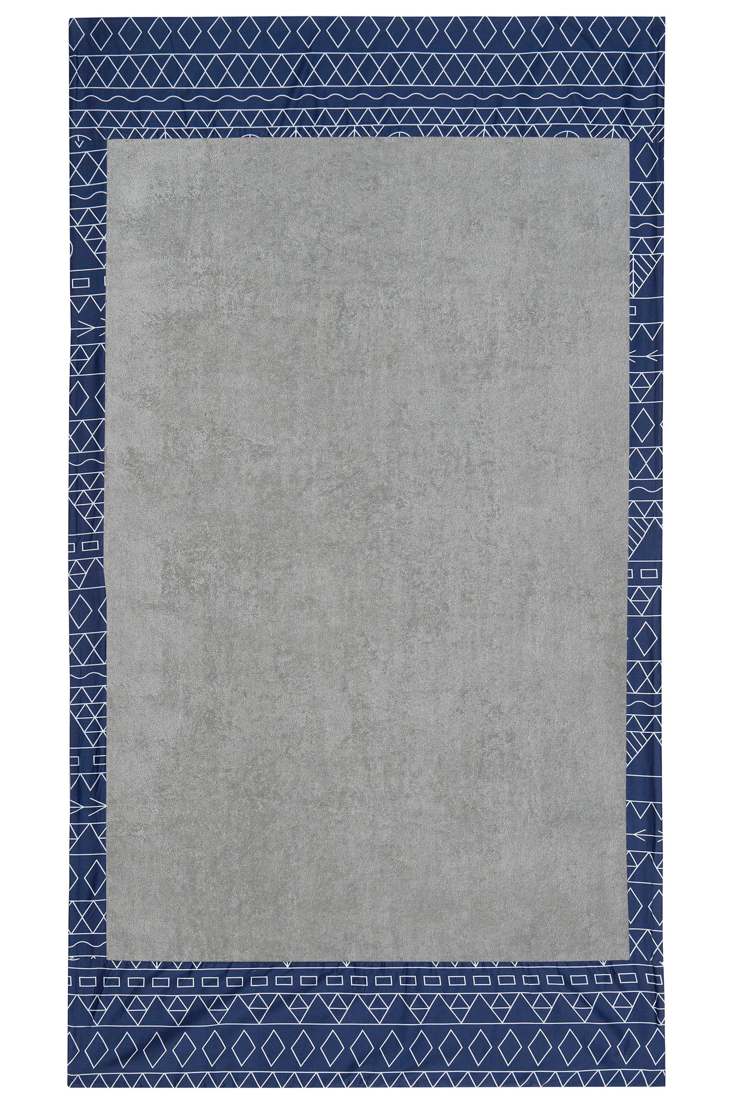 Tinos Grey Head 2 Toe Beach Towel