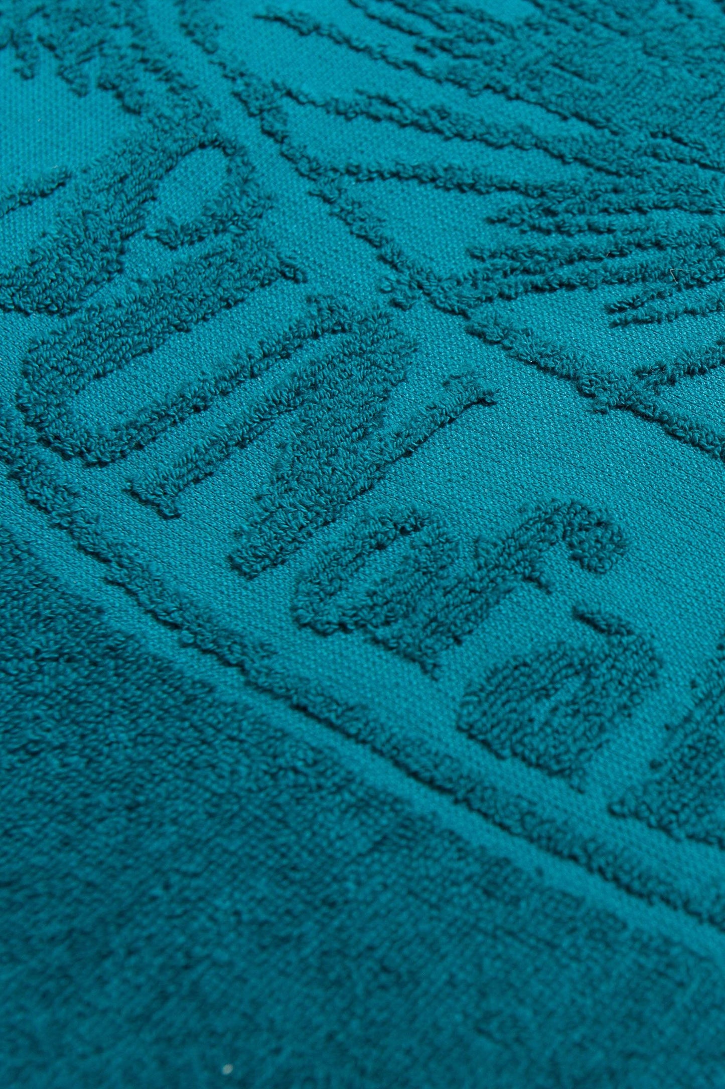 Just Teal Monochrome Beach Towel