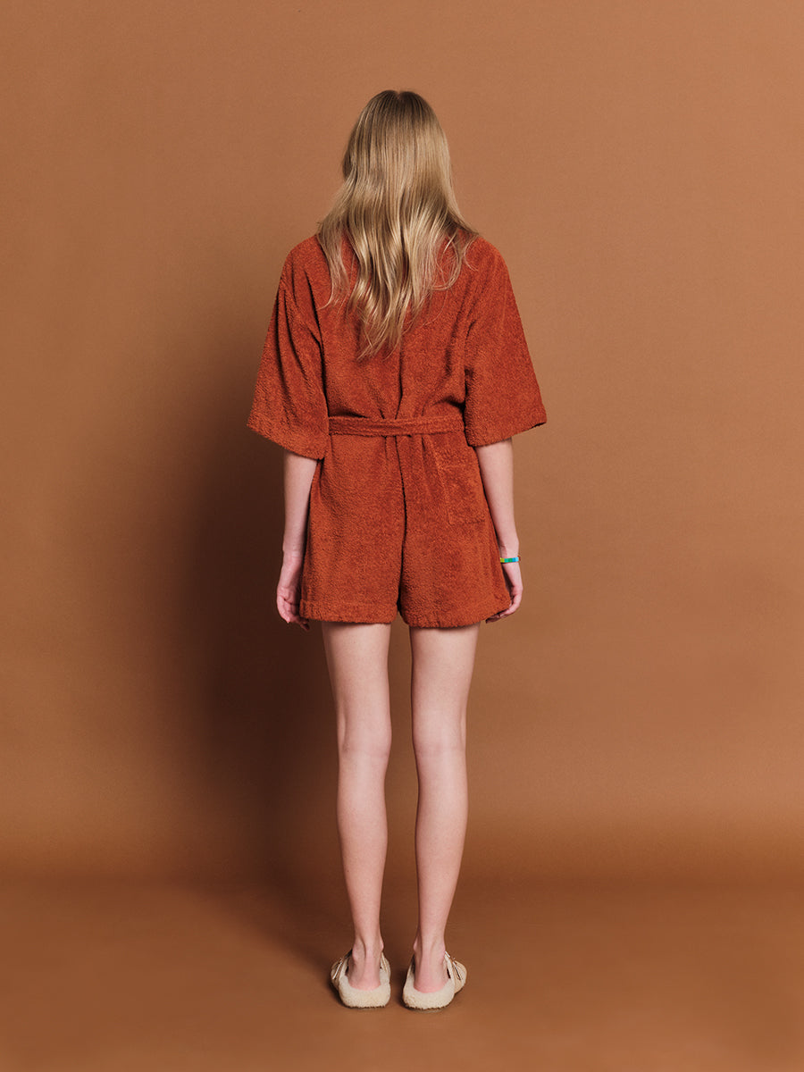 Cinnamon Terry Jumpsuit